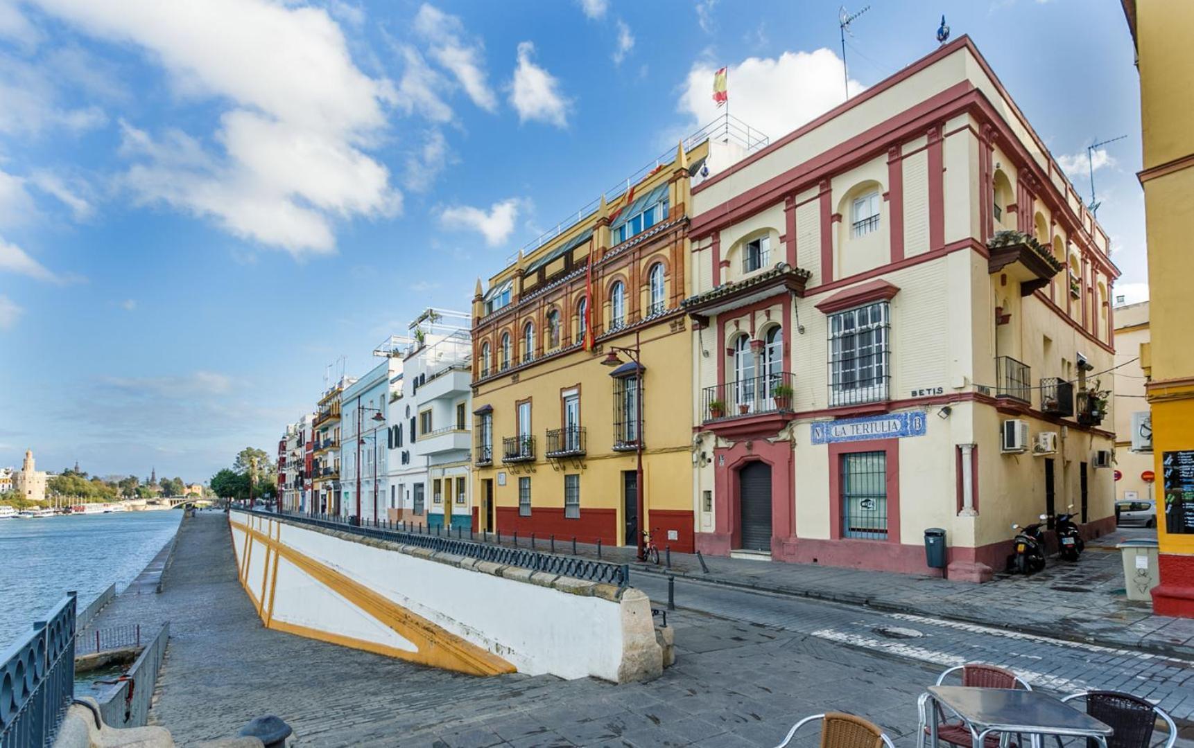 Sunterrace Loft-Triana'S Star, 10' From City Center! Севилья Экстерьер фото